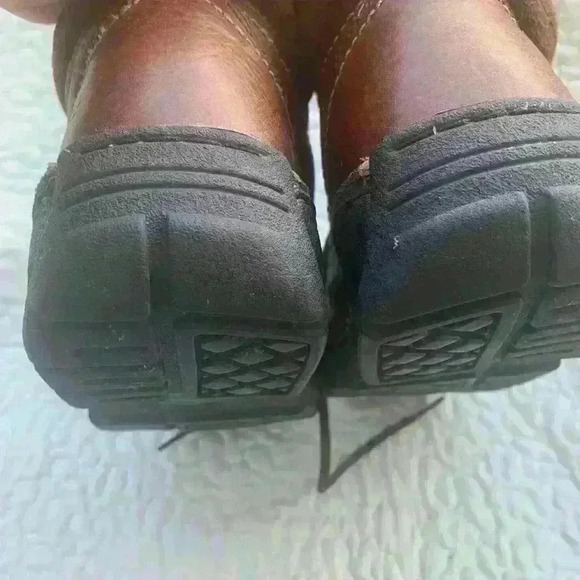 Women’s Hytest steel toe brown leather lace up boots size 7 safety footwear - Picture 9 of 9